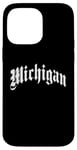 iPhone 14 Pro Max Michigan - Old School Design - Classic Case