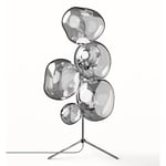 Tom Dixon Melt Chandelier golvlampa silver