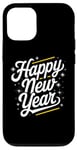 Coque pour iPhone 12/12 Pro Bonne année, nouvelle année nouvelle fête 2025 Celebrations Party