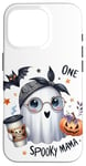 Coque pour iPhone 16 Pro Spooky Mama Ghost Halloween Boo Automne Halloween Fantôme