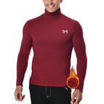 MEETYOO Tee Shirt Thermique Homme Manche Longue, Baselayer Maillot Running Vetement Fitness pour Sports Jogging Musculation Chemise