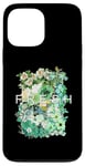 iPhone 13 Pro Max Green Fresh Bloom Flowers Green Color Graphic Case