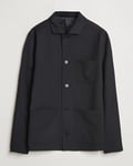 Filippa K Louis Wool Gabardine Shirt Jacket Black