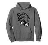 Cute Lucky Cherry Black Ball Eight Magic Pool Fruit Pullover Hoodie