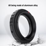 T2/T Mount Aluminum Lens Adapter Ring For EF DSLR 650D 60D 550D GDS