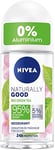 NIVEA NATURALLY GOOD Déodorant Femme Green Tea Bio Bille 50 ml, déodorant avec 95% d’ingrédients d’origine naturelle et une fraîcheur qui dure 24h.