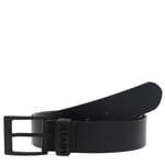 Ceinture Levi's Ashland Gun Metal noire à boucle noire