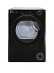 Candy Csoec8Tbgb80 8Kg Freestanding Condenser Tumble Dryer, Sensor Dry, Smart Enabled, 14 Programmes, 4 Dryness Levels - Black