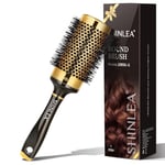 Hair Brush - SHINLEA Round Hair Brush for Blow Drying 53MM Aluminium Curly Hair brush, Hairbrushes for Women Professional Curling, Hair Drying, Styling, Straightening and Shine