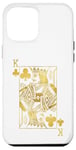 Coque pour iPhone 12 Pro Max Lucky Poker Cards Knight King of Clubs Game Casino