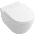 Villeroy&boch - wc suspendu sans bride villeroy et boch Subway 2.0 blanc alpin avec abattant