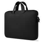 Pochette avec poignée 15  pour MACBOOK Air APPLE Housse Protection Sacoche Ordinateur Portable PC Tablette 15 Pouces (NOIR) - Neuf