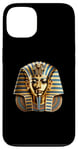 Coque pour iPhone 13 Masque doré Toutankhamon antique Kemet Pharaon Roi