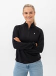 Peak Performance Half Zip Baselayer - Dame - Sort - XS