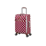 it luggage Summer Spots 22" Softside Carry-on 8 Wheel Lightweight, Red, 22", Summer Spots 22" Softside Carry-on 8 Wheel Lightweight Luggage