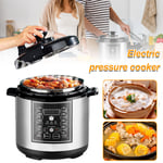 6L Digital 10-in-1 Electric Pressure Cooker 1050W Multicooker Kitchen Home NEW