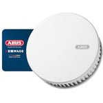 Wireless Smoke Detector RWM450, Heat detector with 12-year battery, 15 detectors can be networked, Q-Label and DIN EN14604, suitable for kitchens, White