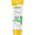 Alba Botanica Sheer Mineral Spf 30 Sunscreen Lotion 59ml Fragrance Free