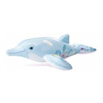 Intex - Bouée Gonflable Dauphin 175cm Bleu