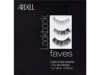 Ardell Ardell_Set Lookbook Faves 3 Pairs Of False Eyelashes 110 + 120 + 105 + Duo Lash Adhesive 1G