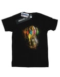 Marvel Womens/Ladies Avengers Endgame Infinity Gauntlet Splatter Cotton Boyfriend T-Shirt - S