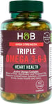 Holland & Barrett High Strength Triple Omega 3-6-9, 60 Capsules