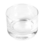 Lot de 6 Mini Verres Ronds en Verre Transparent 120 ML Ø6,7 x 5 cm