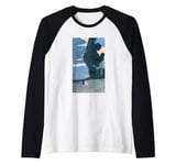 Rising of the moon by Wassily Kandinsky (1903) Raglan Baseball Tee