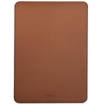 Comfyable Laptop Sleeve 14 Inch Precisely Compatible with MacBook Pro 14-inch M4 M3 M2 Pro/Max 2024 & Old Versioned 13 Inch MacBook Pro/MacBook Air, Faux Leather Cover Case, 13 in 14 in, Brown