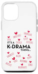 iPhone 12/12 Pro It's a K-Drama Thing | Korean Words Case