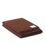 NO GA - NO GA Baby Alpaca Throw 130 x 200 cm Chocolate Brown - Pledd og tepper - NO GA Studio - Brun