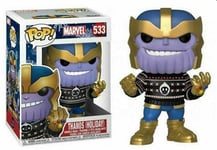 Funko Pop! Marvel: Holiday - Thanos (Holiday Sweater) Vinyl Figure #533 BRAND NE