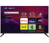 JVC LT-43CR530 Roku TV  Smart 4K Ultra HD HDR LED TV, Black