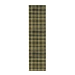 Cozy Practical Stylish Hallway Mats Tartan Design Cocktail Highland Runner Green