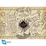 HARRY POTTER - Parchment poster - Marauders Map