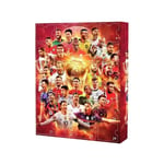 World Cup 2024 Advent Calendar Christmas Blind Box Messi, Kairo, Mbappe jne. V