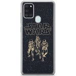 ERT GROUP mobile phone case for Samsung A21s original and officially Licensed Star Wars pattern 005 optimally adapted to the shape of the mobile phone, case made of TPU