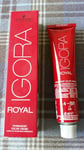 Schwarzkopf Igora Royal 4-88 Medium Brown Red Extra hair colour 1 tube brand new