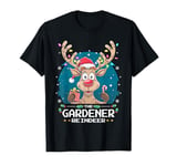 The Gardener Reindeer Christmas Matching Family T-Shirt