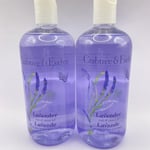 Crabtree & Evelyn Lavender Bath & Shower Gel 2 x 500ml  New Free Post