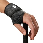 Fitomo Orthèse Poignet Gauche avec Ouverture Pouce Souple, Bandage Poignet pour Arthrite Légère du Tunnel Carpien et Tendinite, Maintien Poignet Idéal pour le Sport, le Travail et le Sommeil