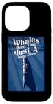 Coque pour iPhone 14 Pro Max Plus qu'une plongée profonde Cachalot Cétacea Whale Watching