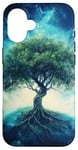 iPhone 16 Fantasy Yggdrasil Tree Life Nature Tree life Zen Case