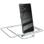 For Xiaomi Mi 11 Lite/5G/5G New Phone Case Cord Case Chain White/Silver
