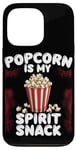 Coque pour iPhone 13 Pro Popcorn is My Spirit Snack Popcorn