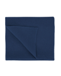 Merino Wool Scarf Marine Blue (One Size)