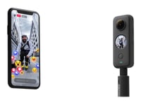 Insta360 One X2 - 360 Grader Aktionkamera - 5.7K / 30 Fps - Wi-Fi, Bluetooth - Undervatten Upp Till 10 M