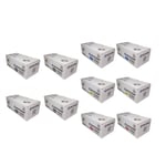 10x Eco Cartridge for Ricoh MPC5502A MPC5502AD MPC5502spdf Stock Package