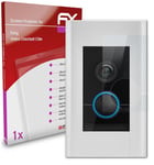 atFoliX Verre film protecteur pour Ring Video Doorbell Elite 9H Hybride-Verre