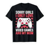 Valentine's Day Shirts Video Games Heart Valentines Day Kids T-Shirt